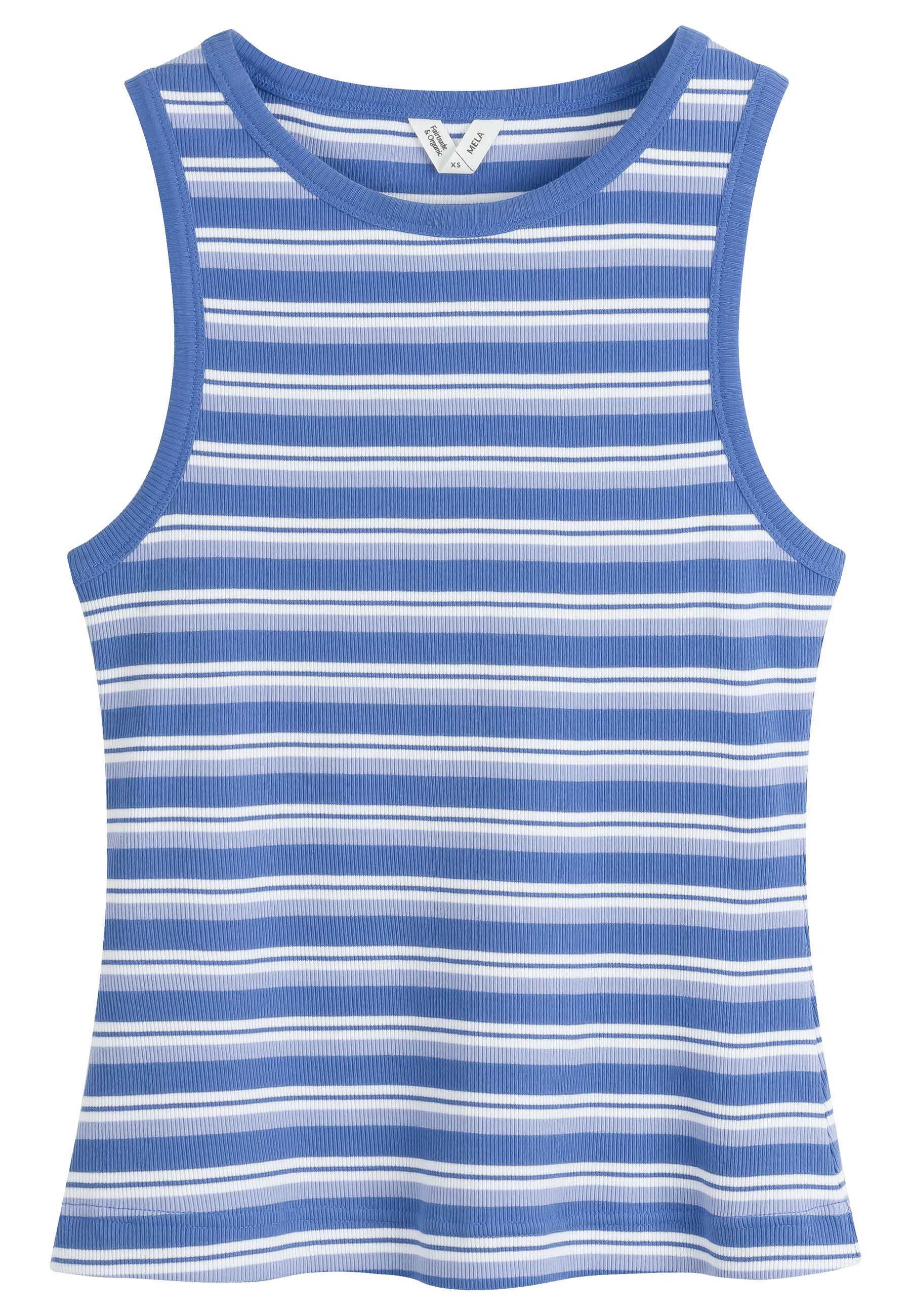 #Farbe_blau gestreift