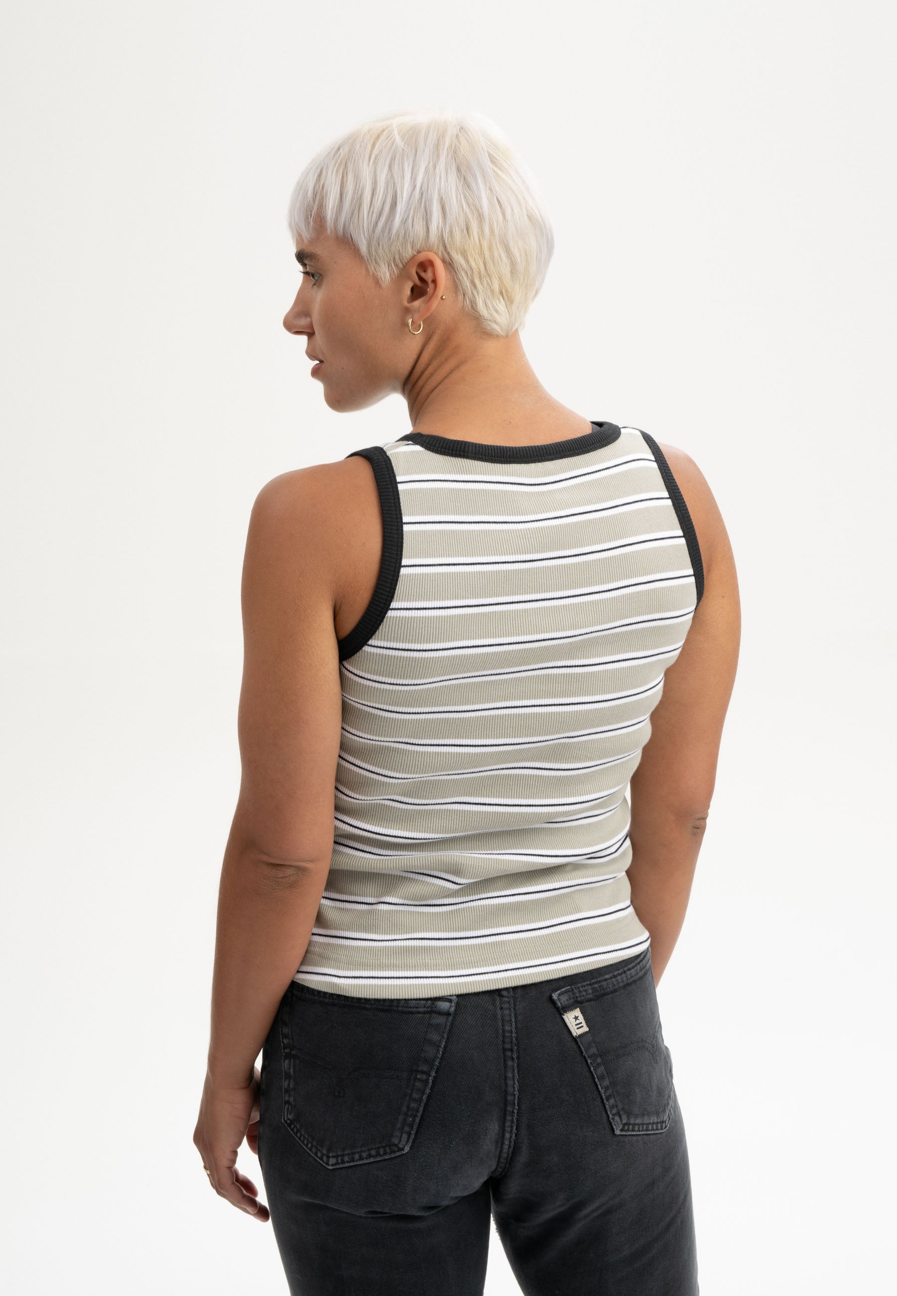 #Farbe_dusty green streifen