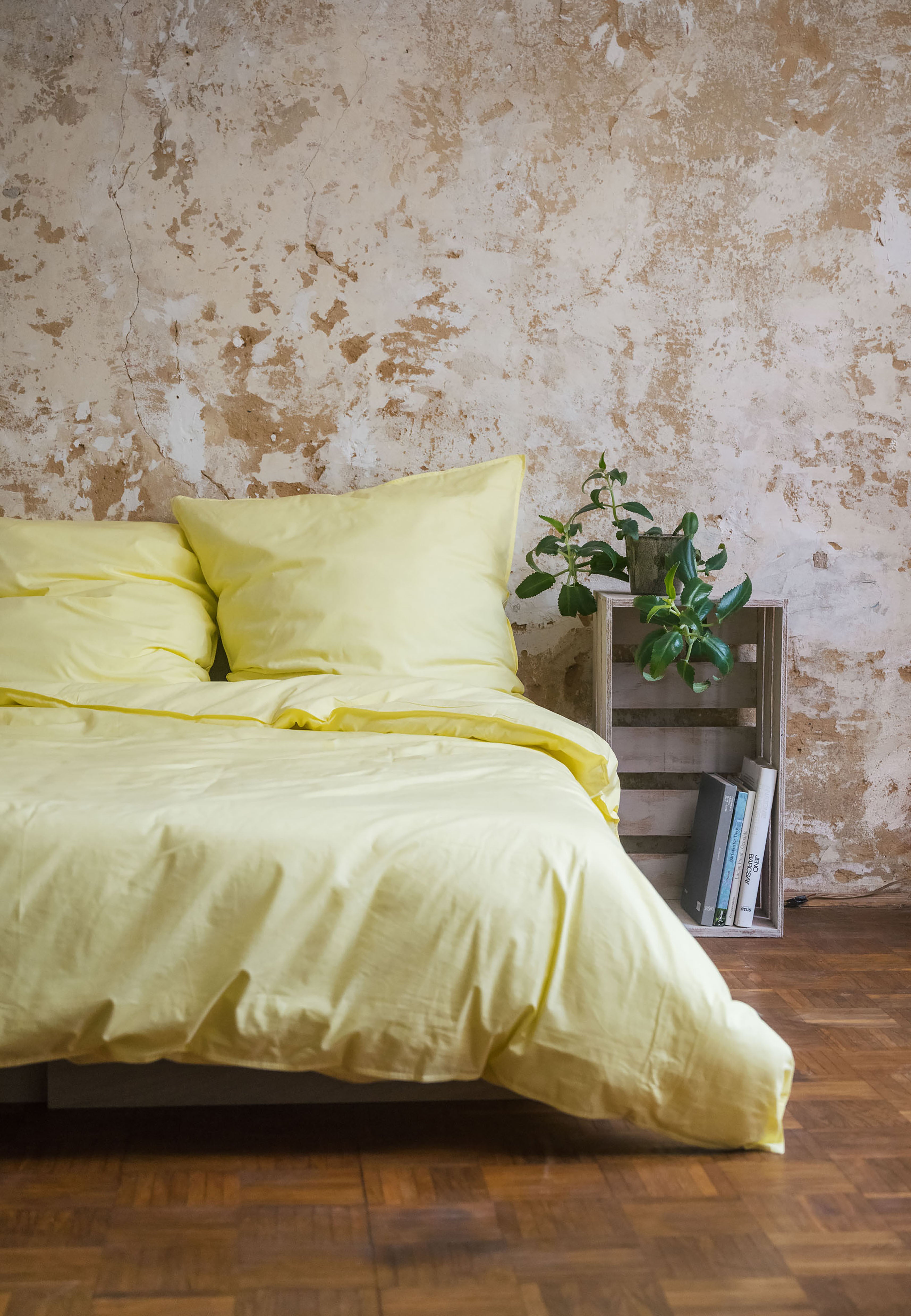 Mix & Match Bio-Bettwäsche + Spannbetttuch + Kopfkissenbezug