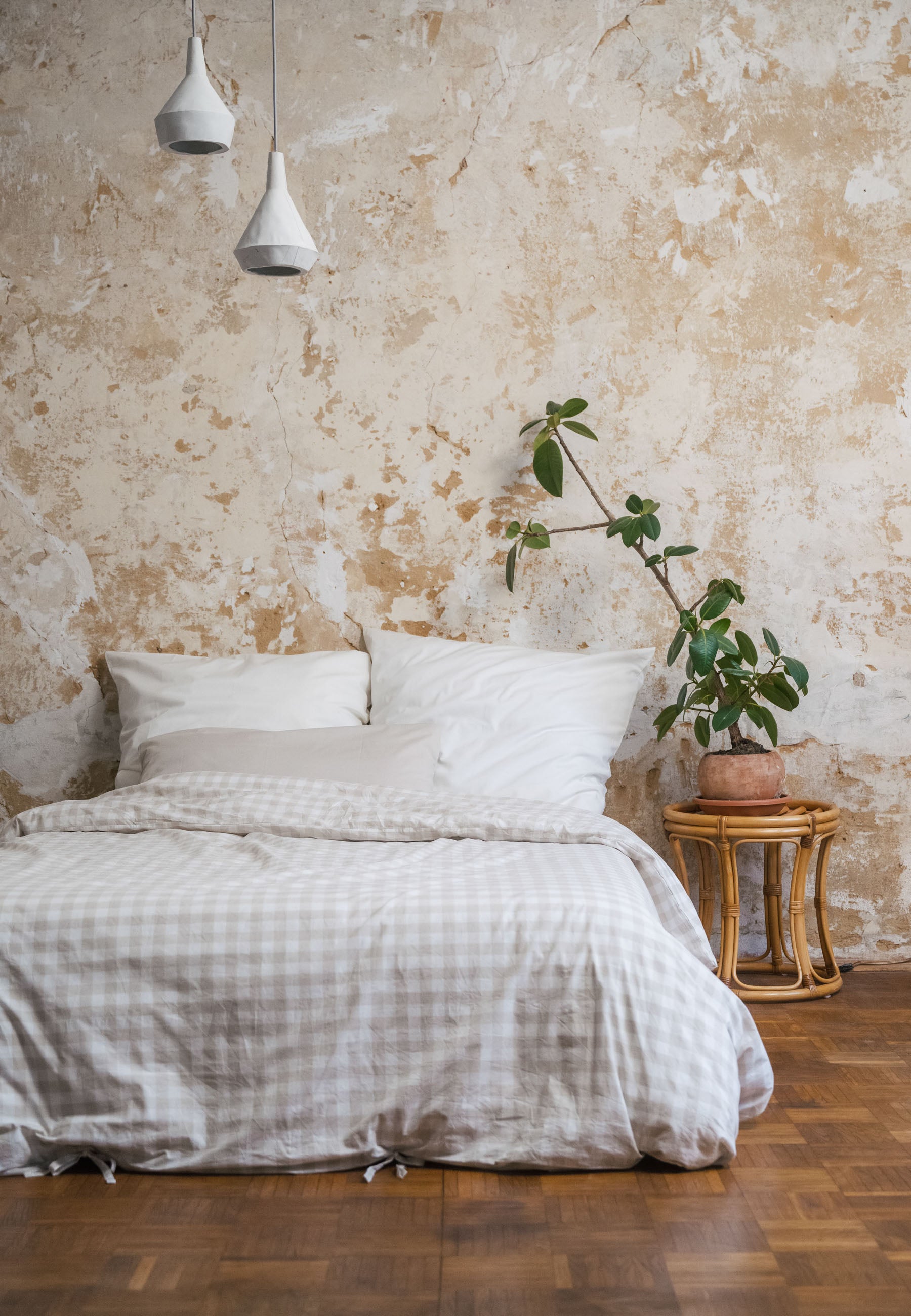 #Farbe_birke - naturweiss karo