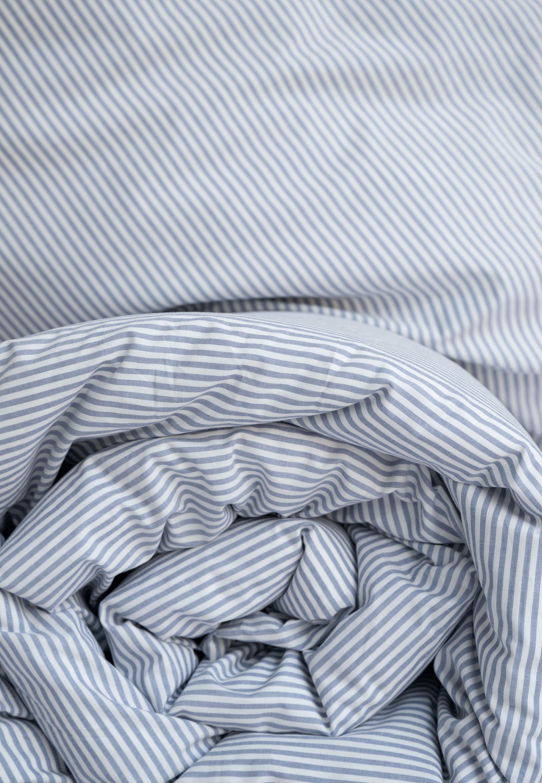 #Farbe_blau - naturweiss gestreift