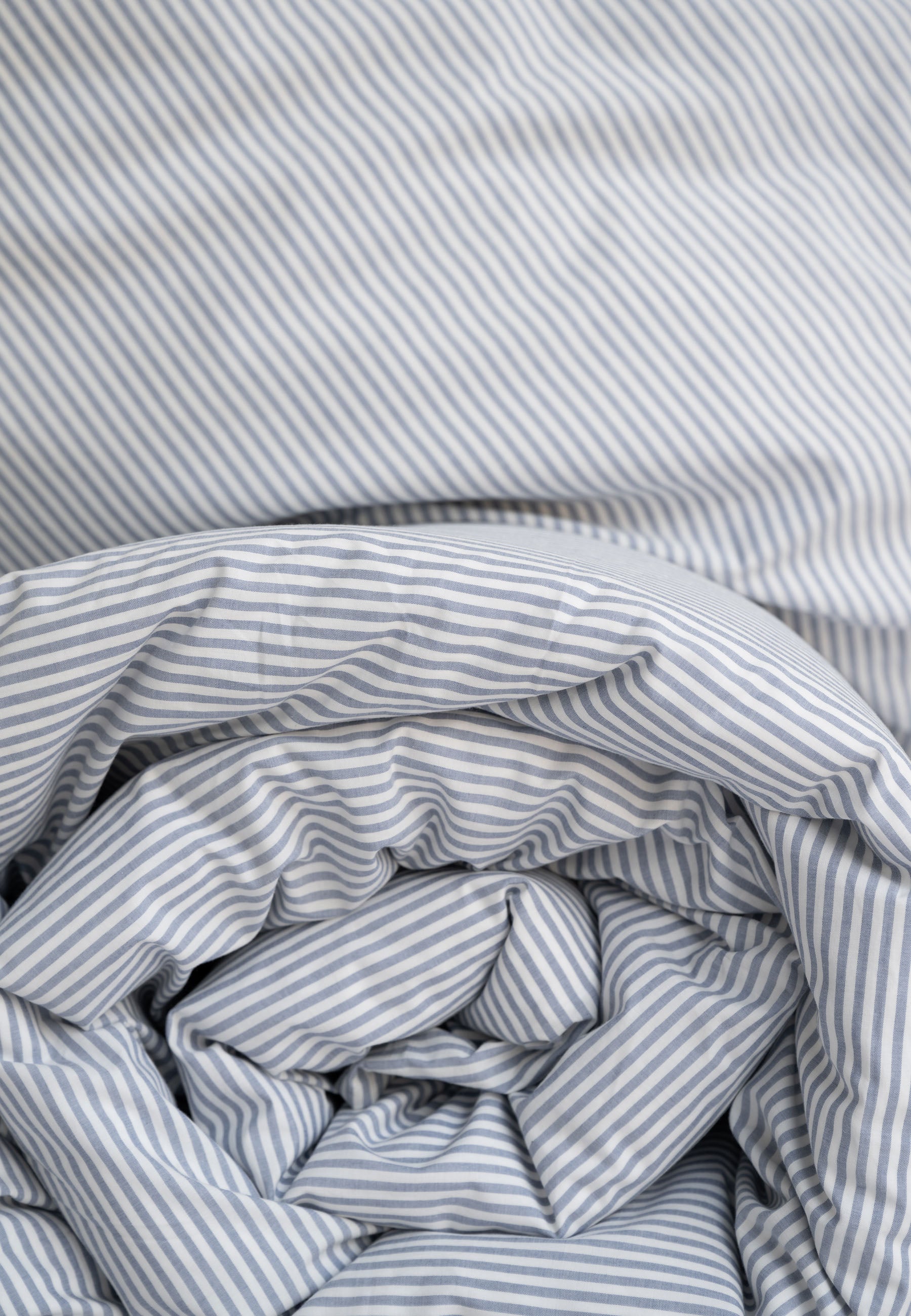 #Farbe_blau - naturweiss gestreift