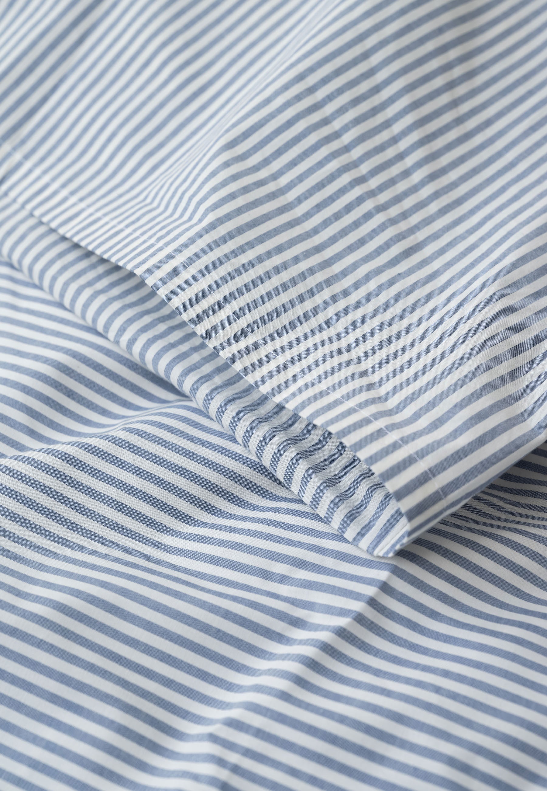 #Farbe_blau - naturweiss gestreift