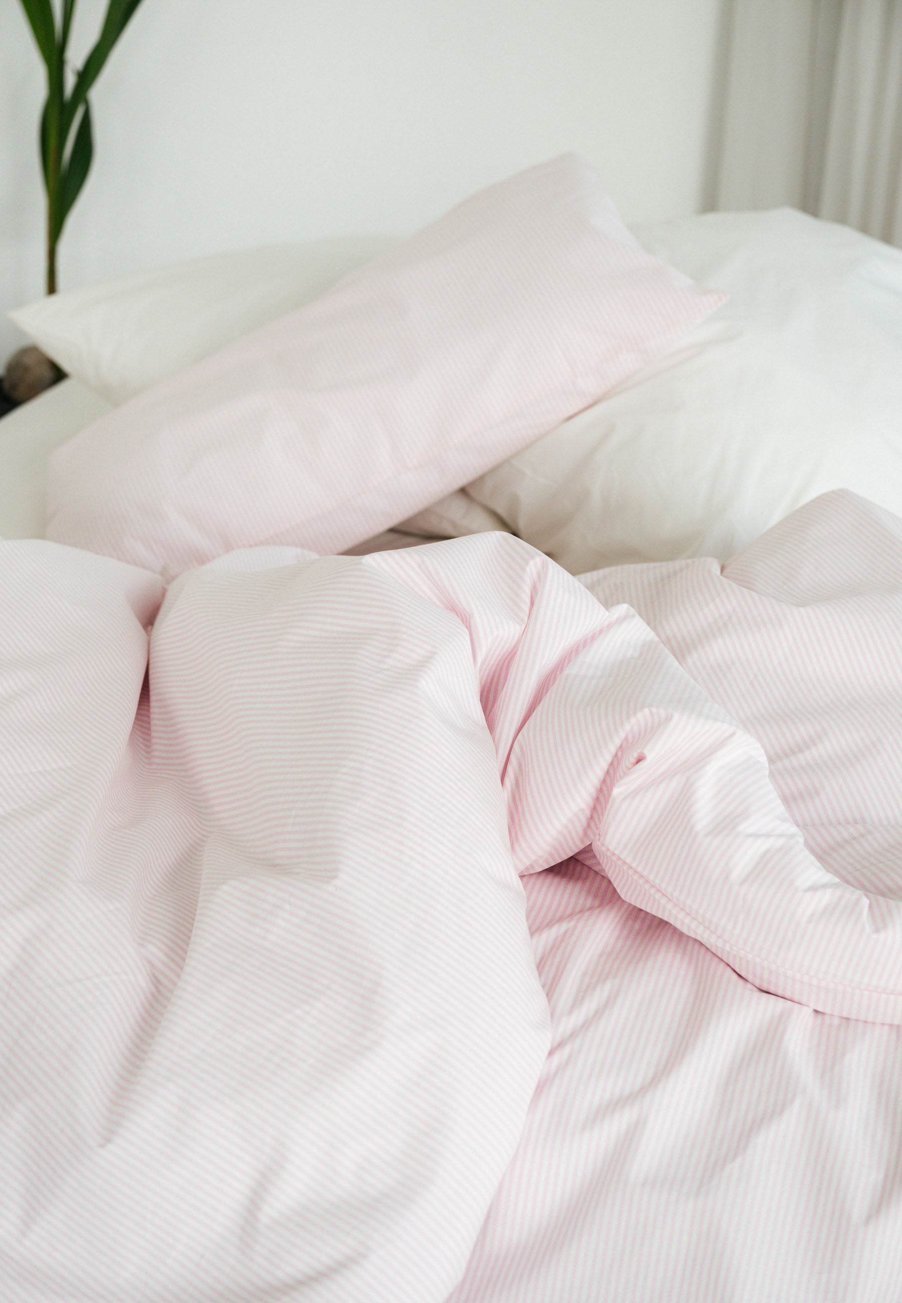 #Farbe_rose - naturweiss gestreift