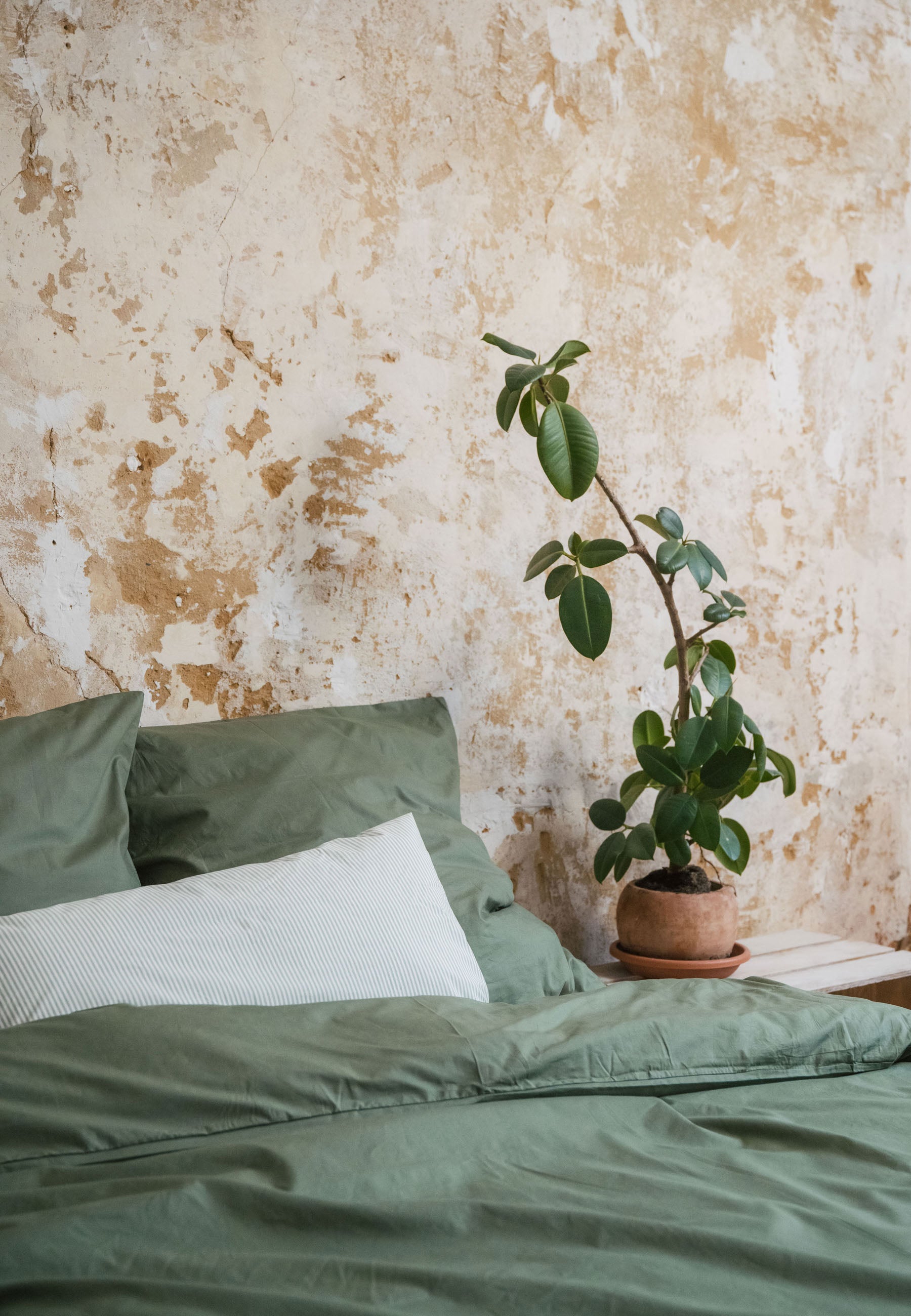 #Farbe_thymian - naturweiss gestreift