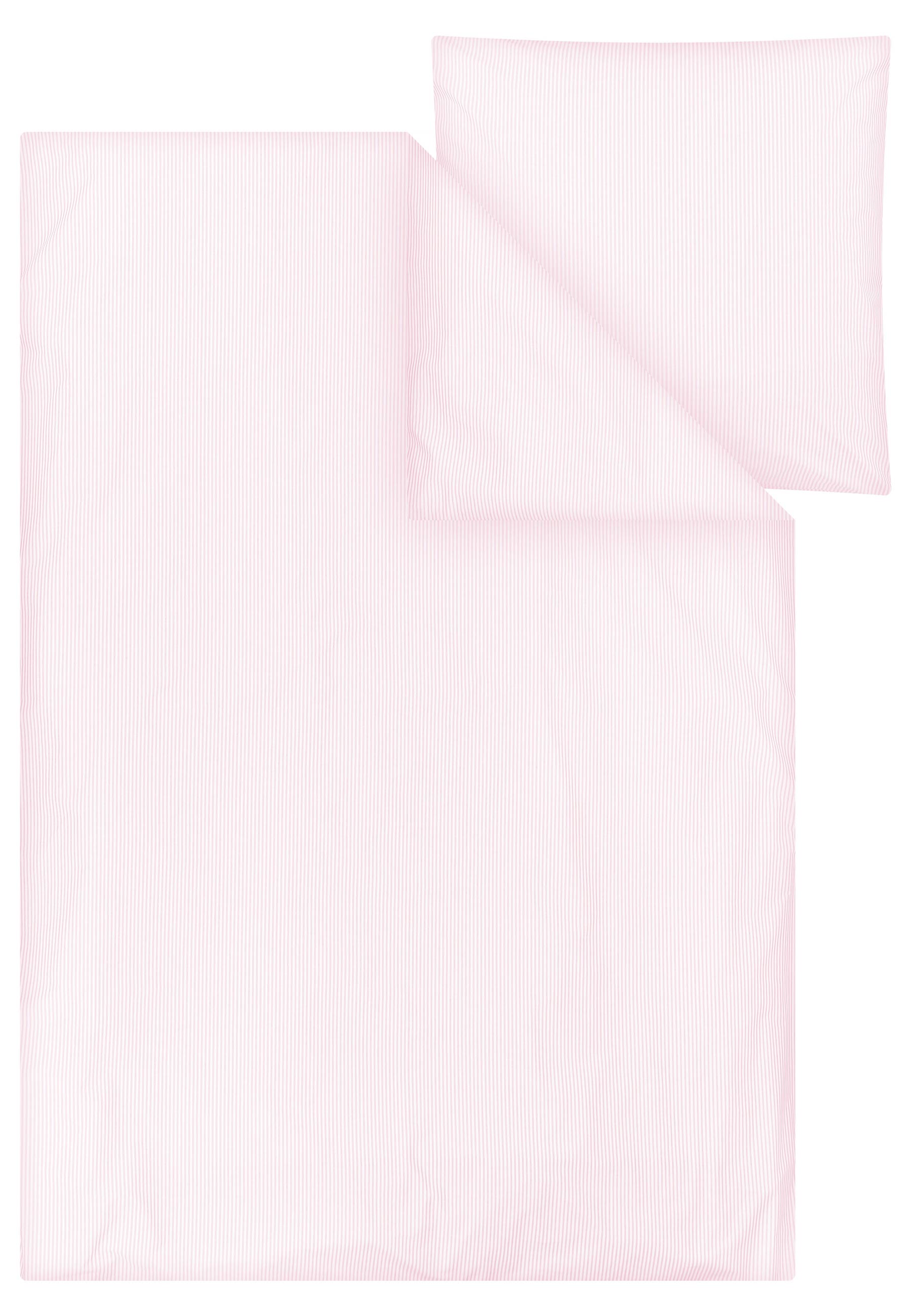 #Farbe_rose / naturweiss gestreift