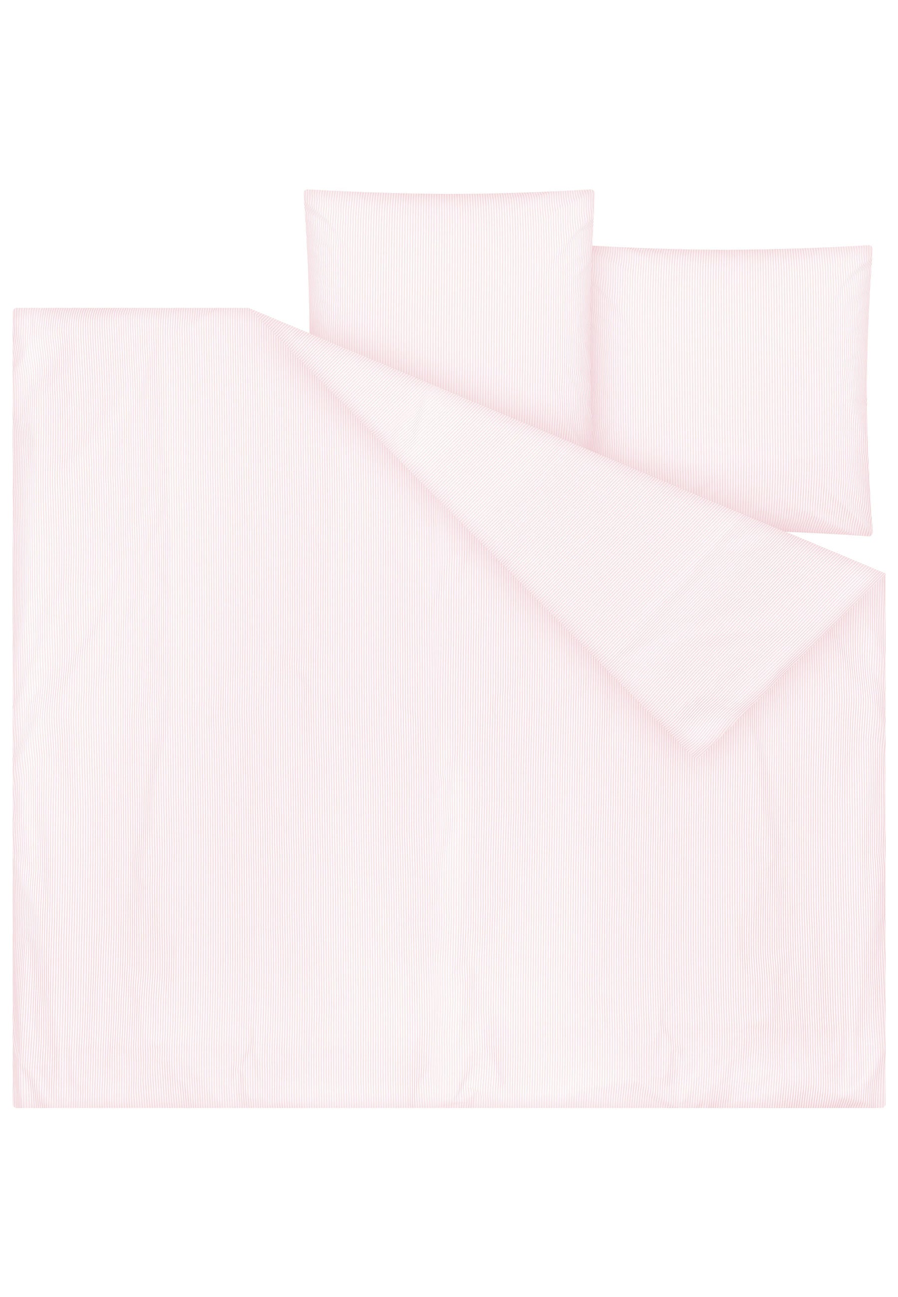 #Farbe_rose / naturweiss gestreift