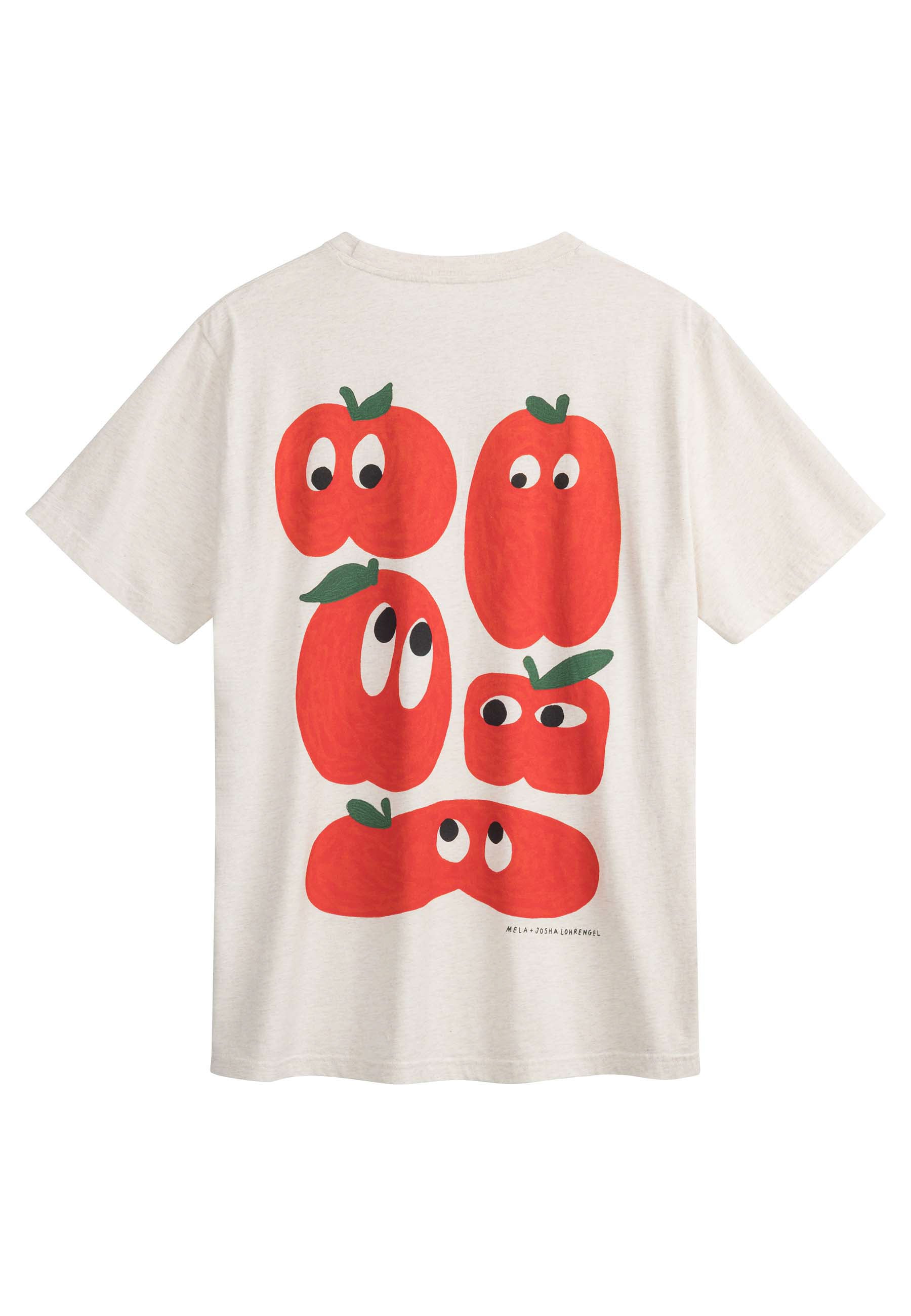 #Farbe_cream melange / one apple a day