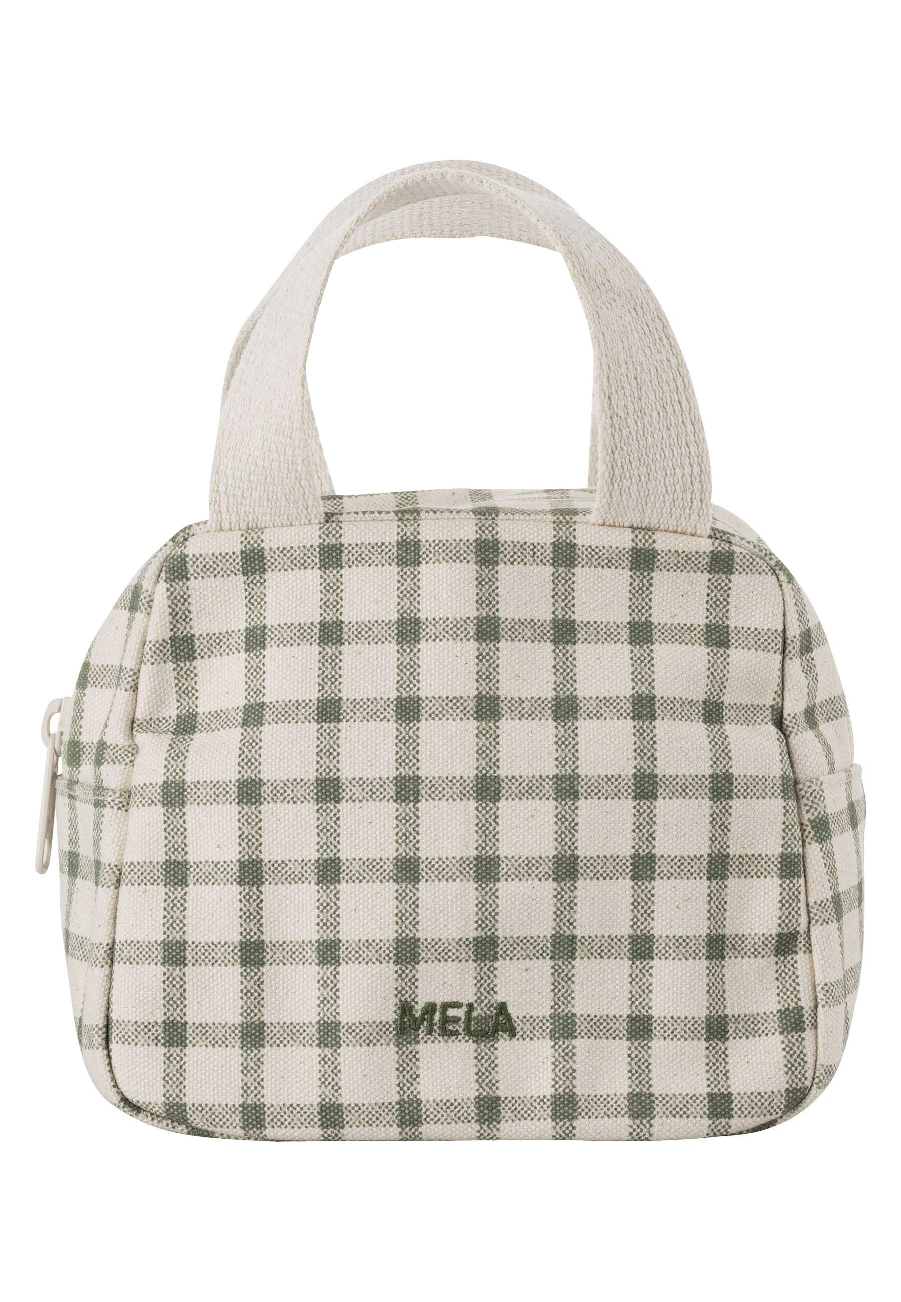 #Farbe_greige / green grid print