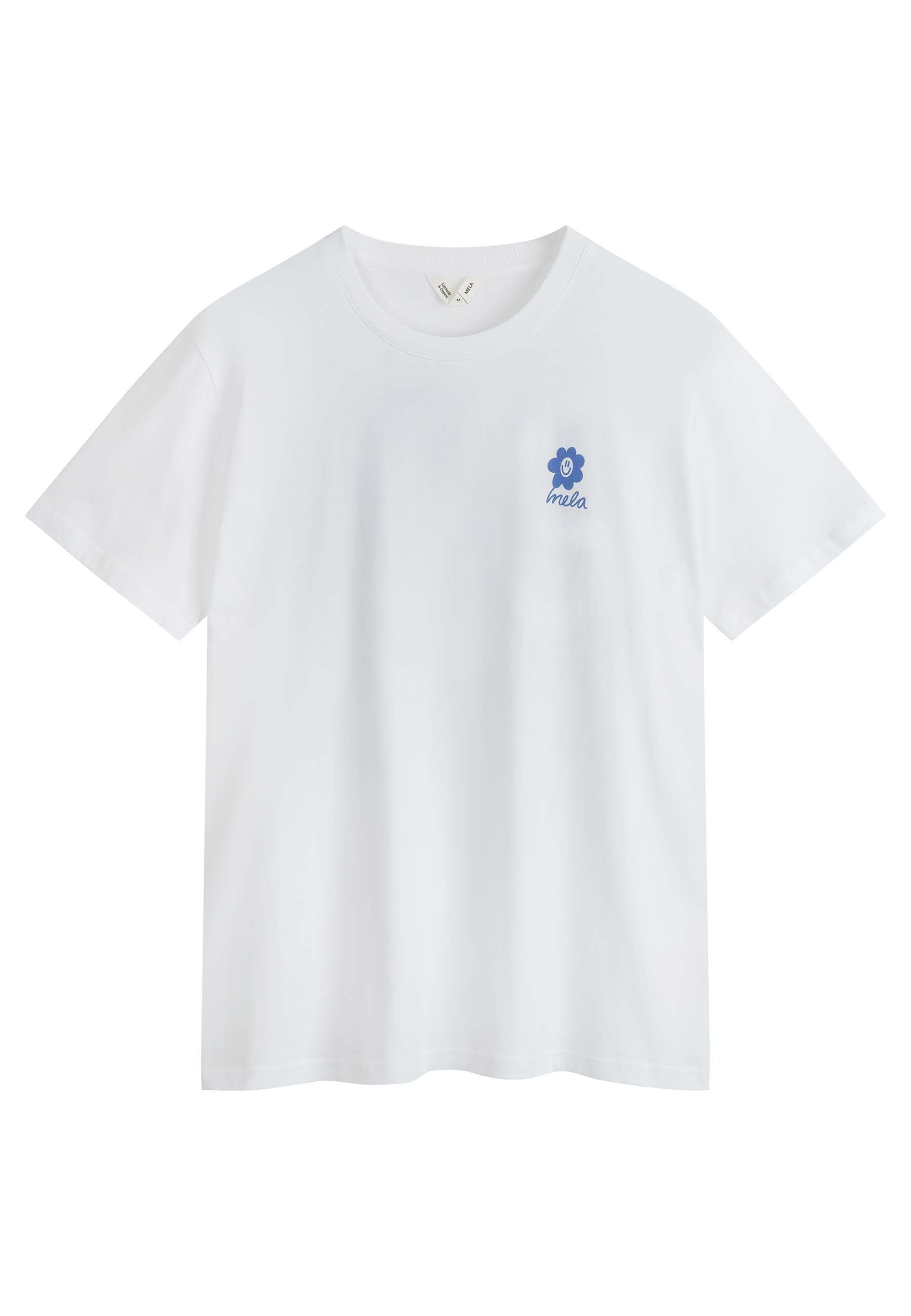 #Farbe_weiß / print blaue blumen