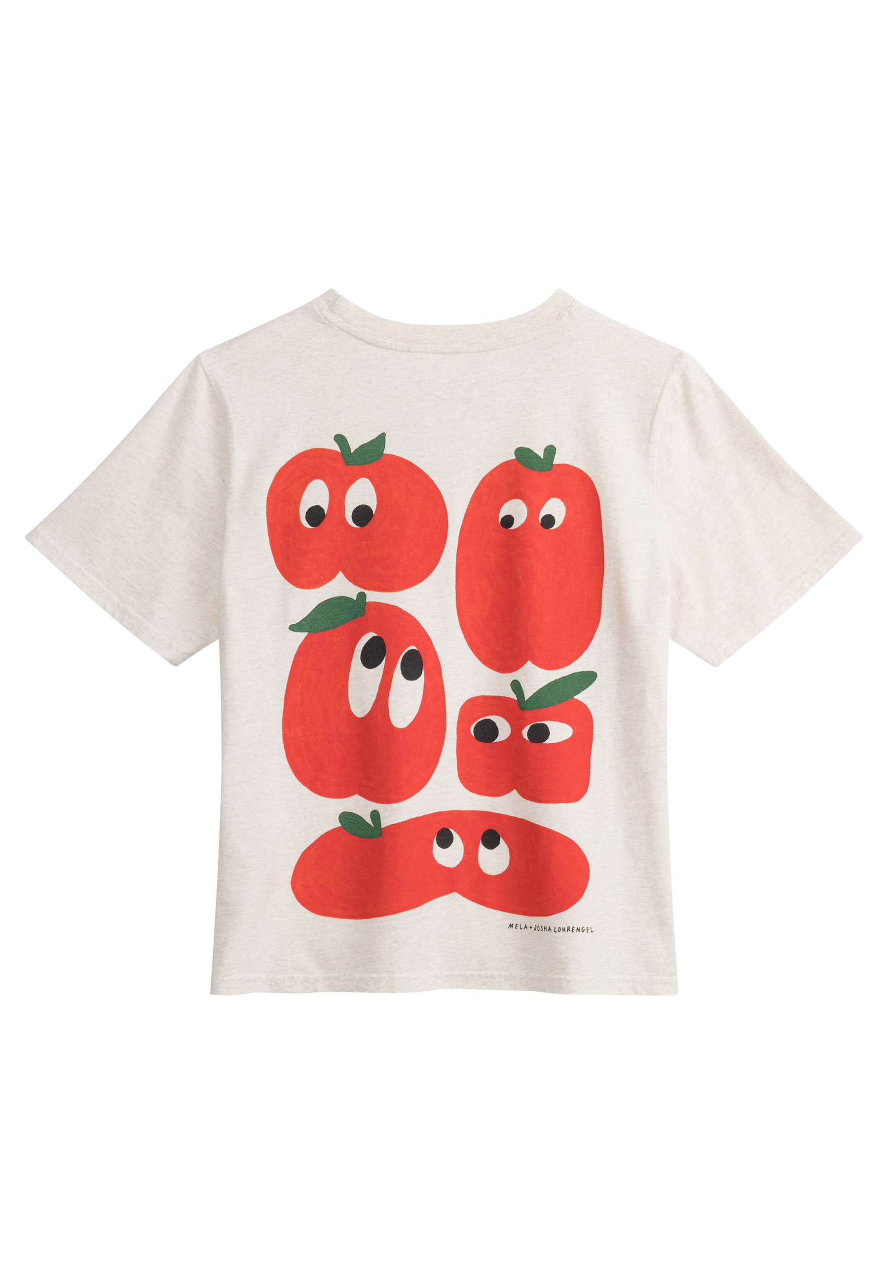 #Farbe_cream melange / one apple a day
