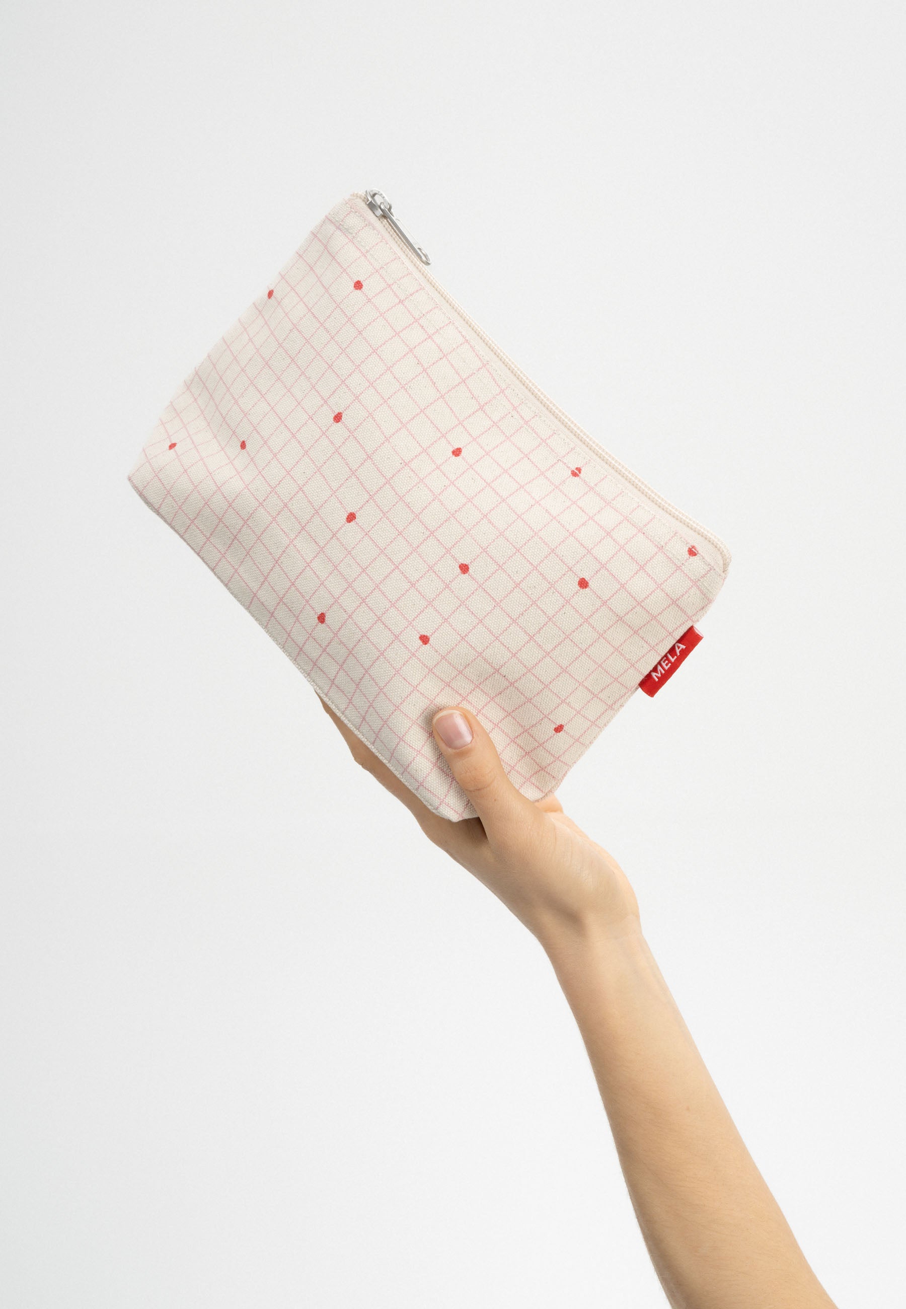 #Farbe_greige / candy grid print