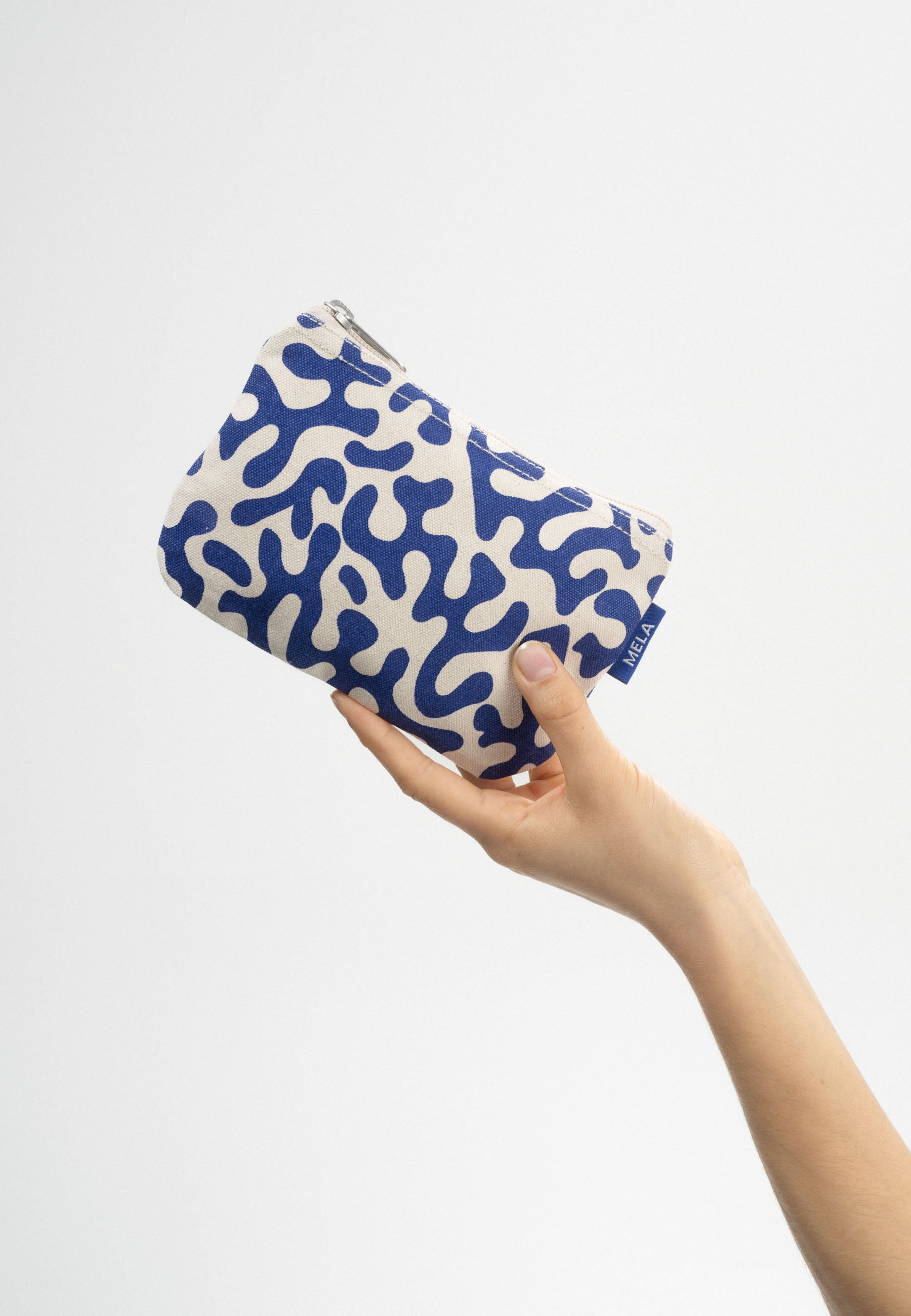#Farbe_greige / blue coral print