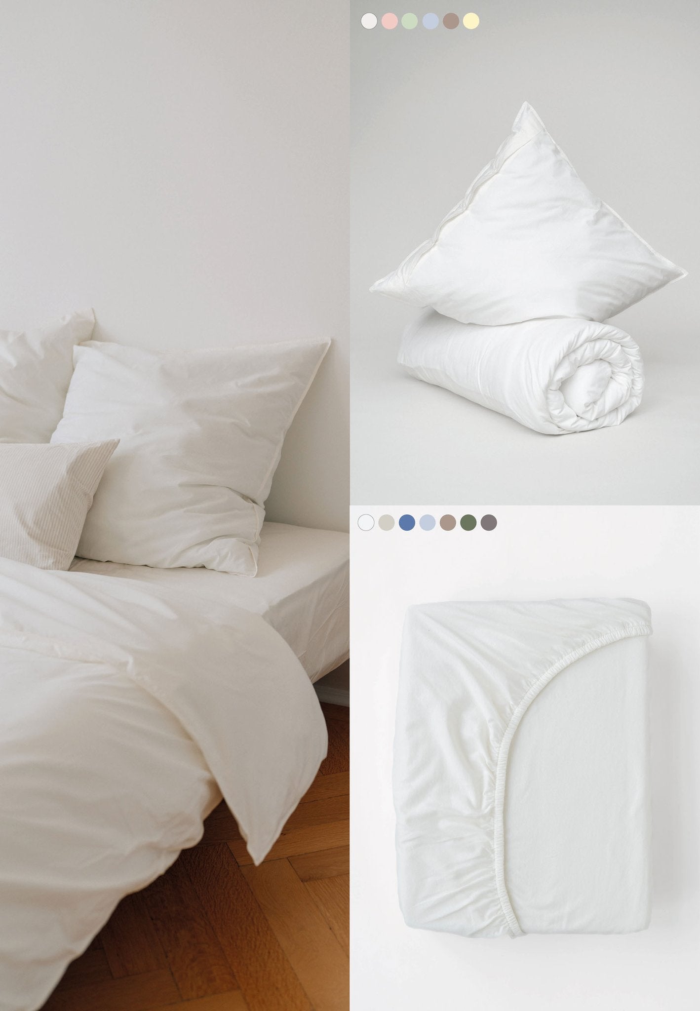 Set Bettwäsche BHANU + Jersey Spannbetttuch PAMBAN