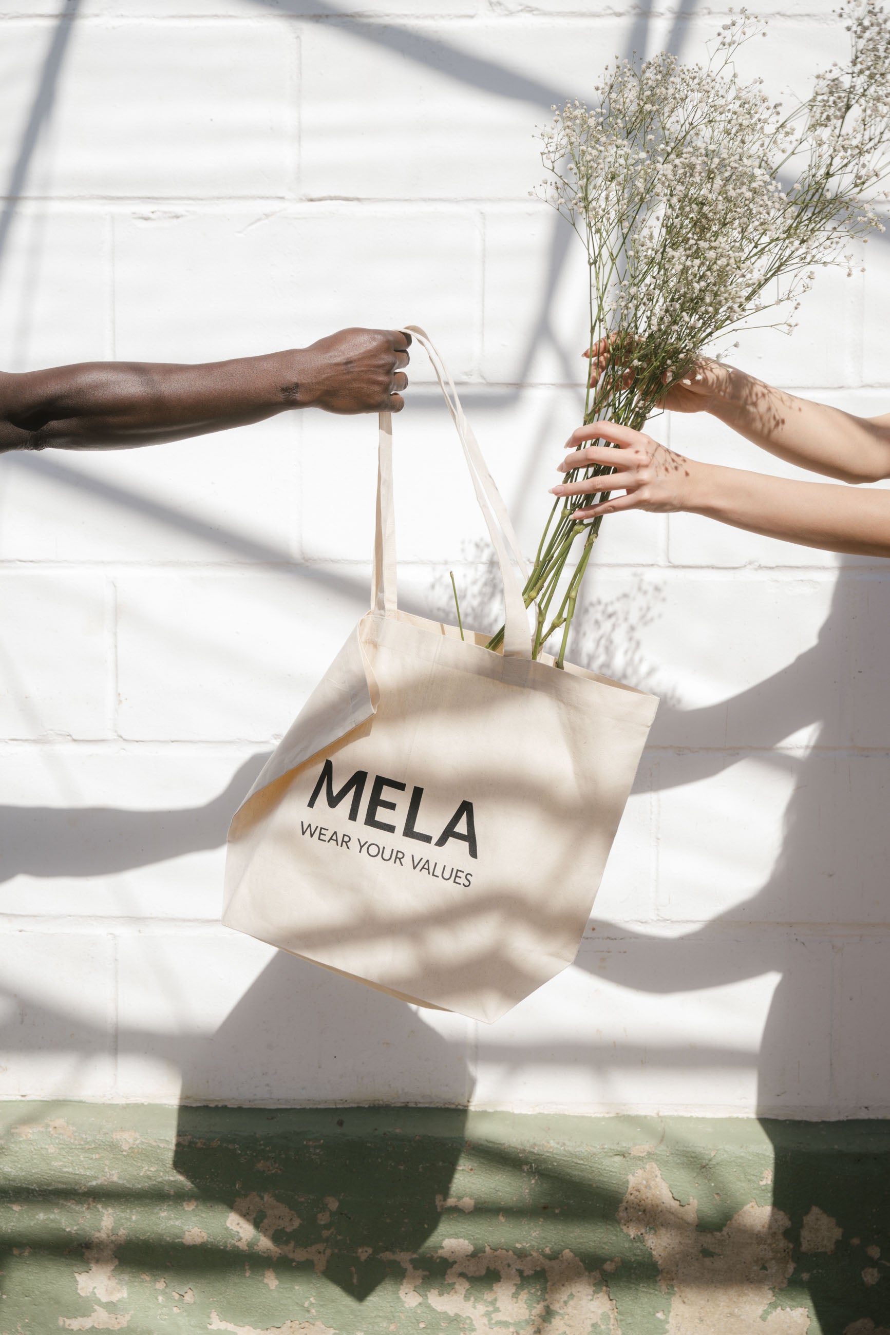 #greige / mela print