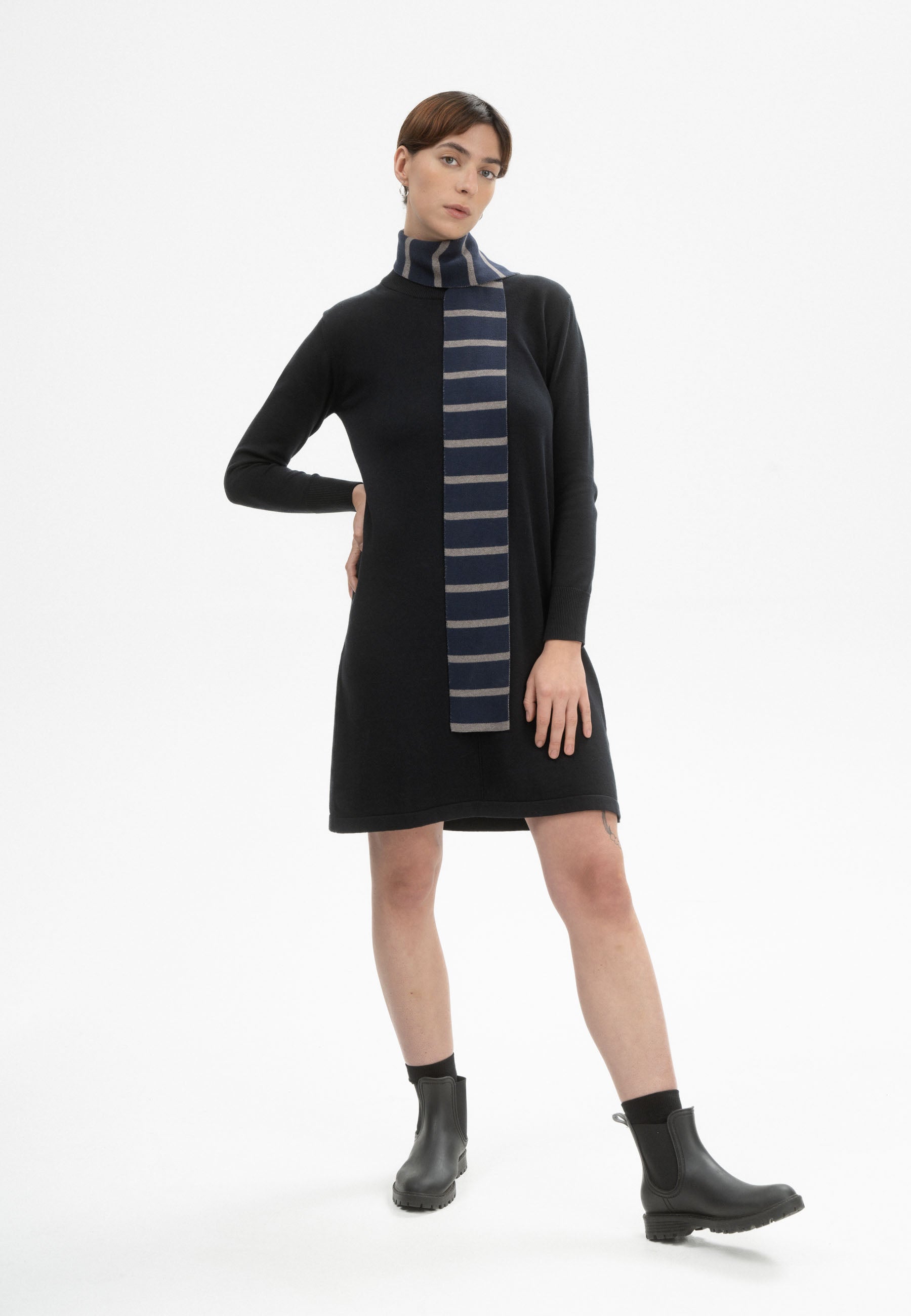 #Farbe_navy / bear melange gestreift