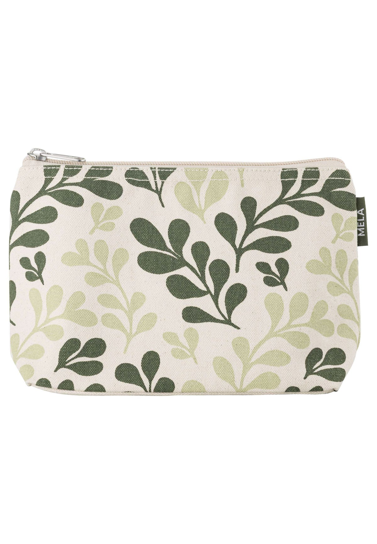 #Farbe_greige / green leaf print