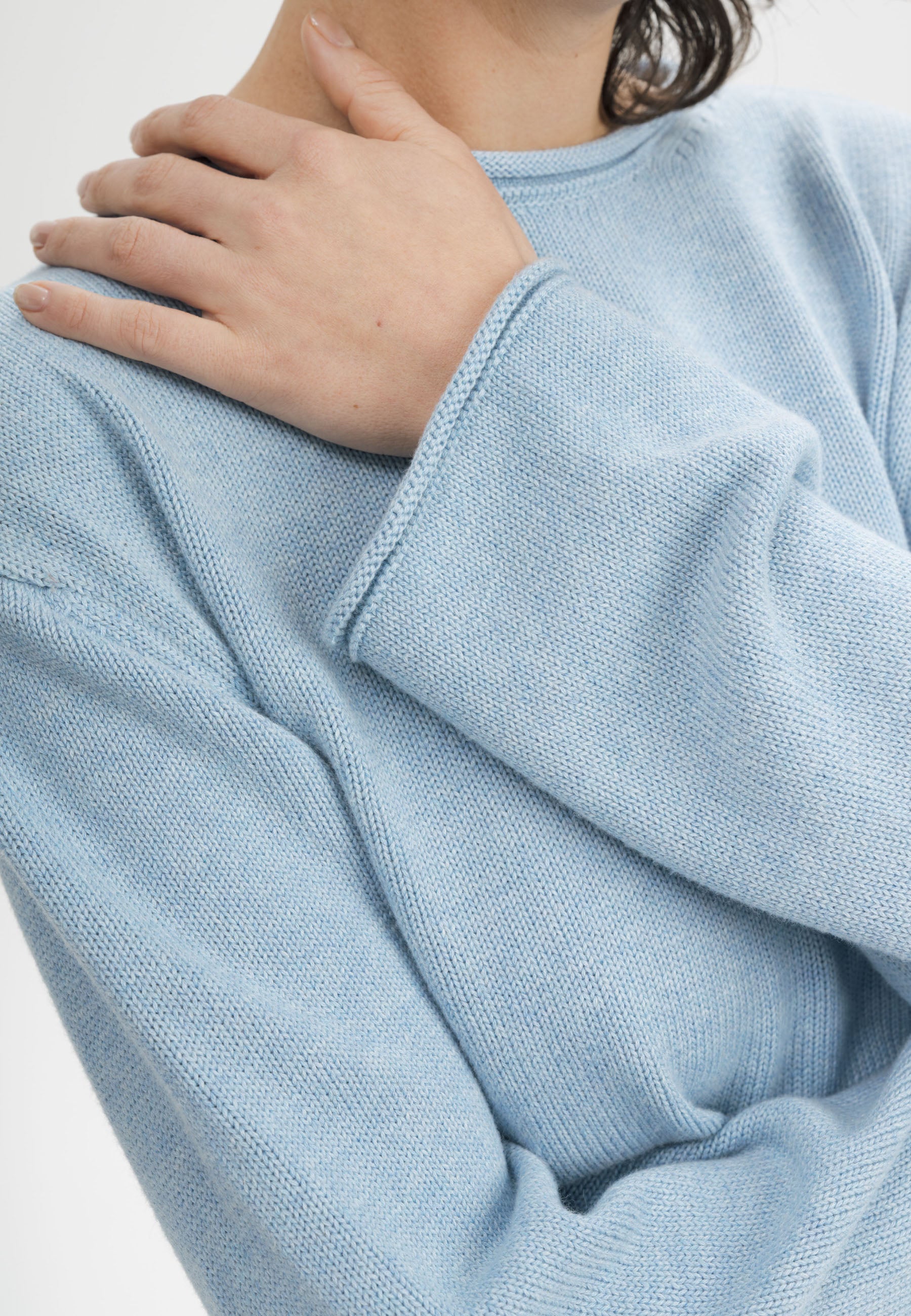#Farbe_salty blue melange