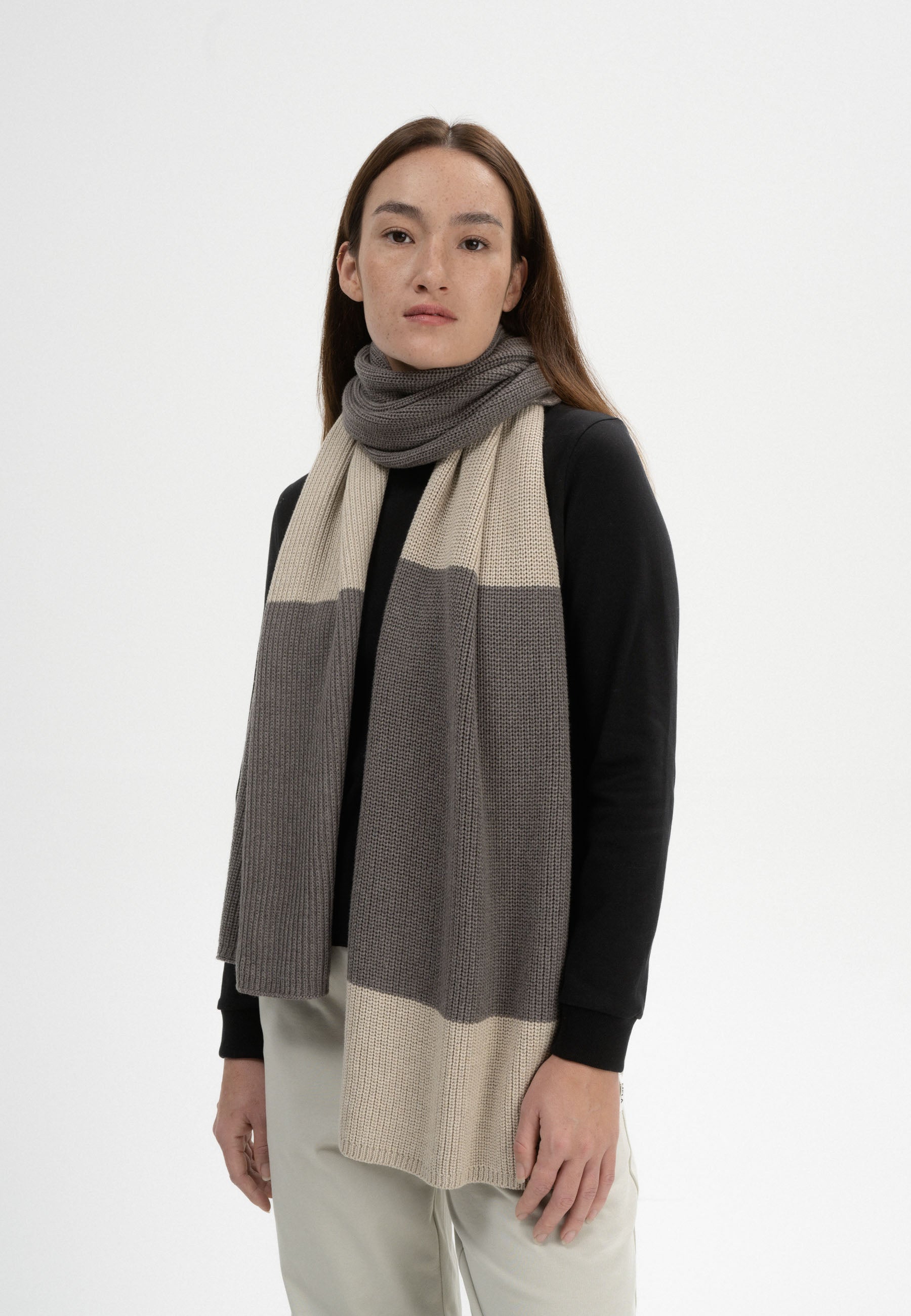 #Farbe_bear melange / kiesel melange gestreift