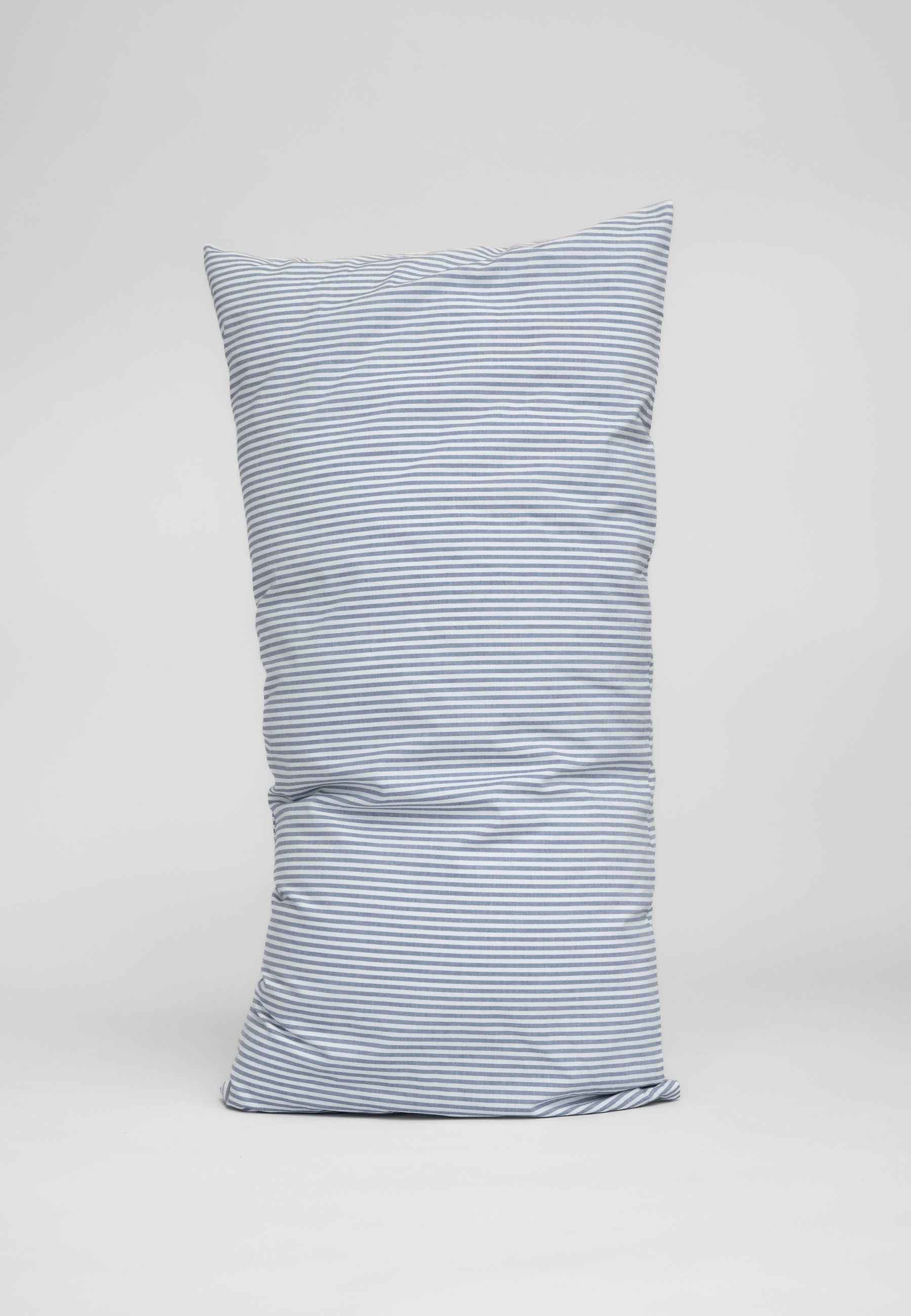 #Farbe_blau - naturweiss gestreift