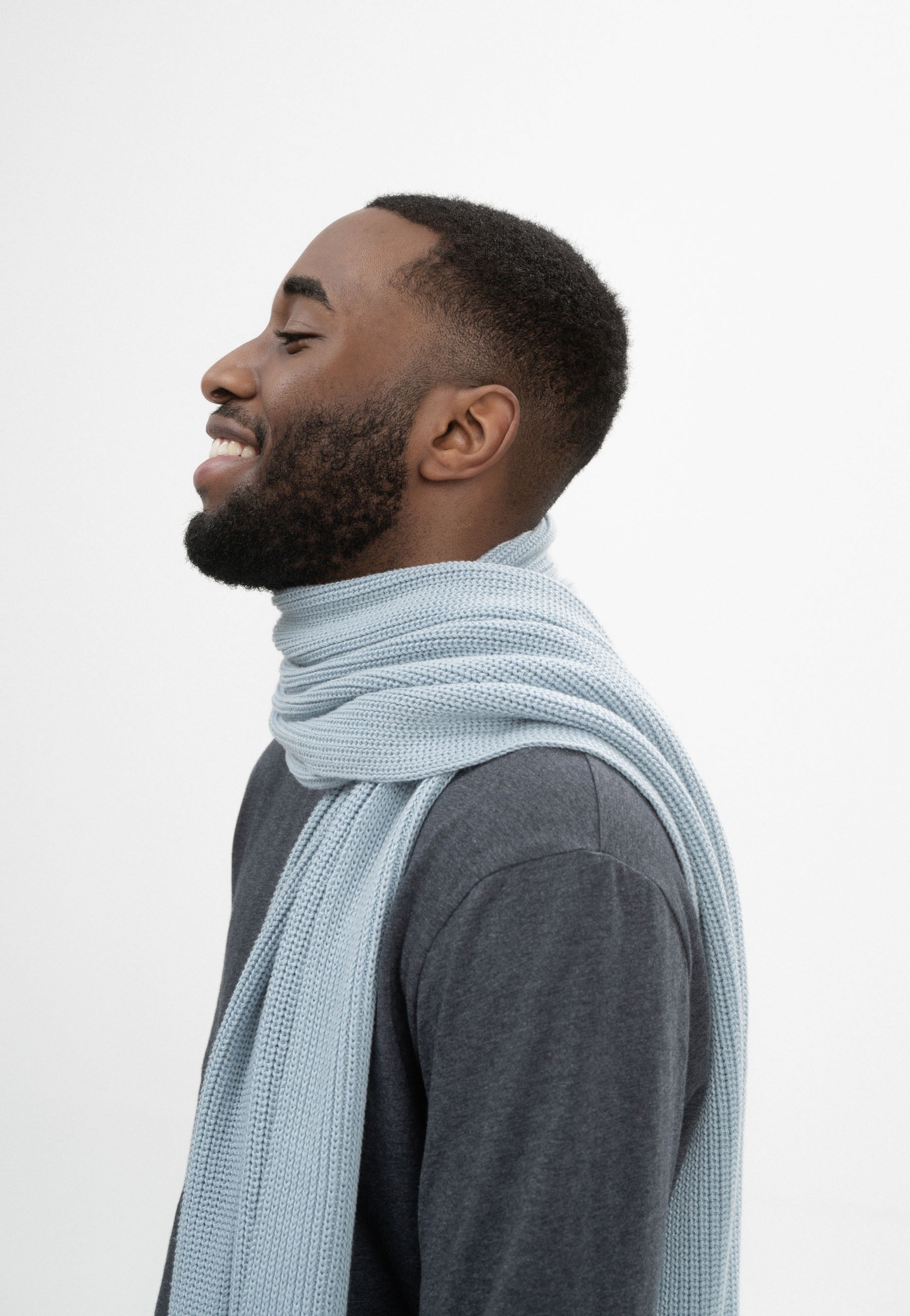 Rib Knit Scarf NAGNA