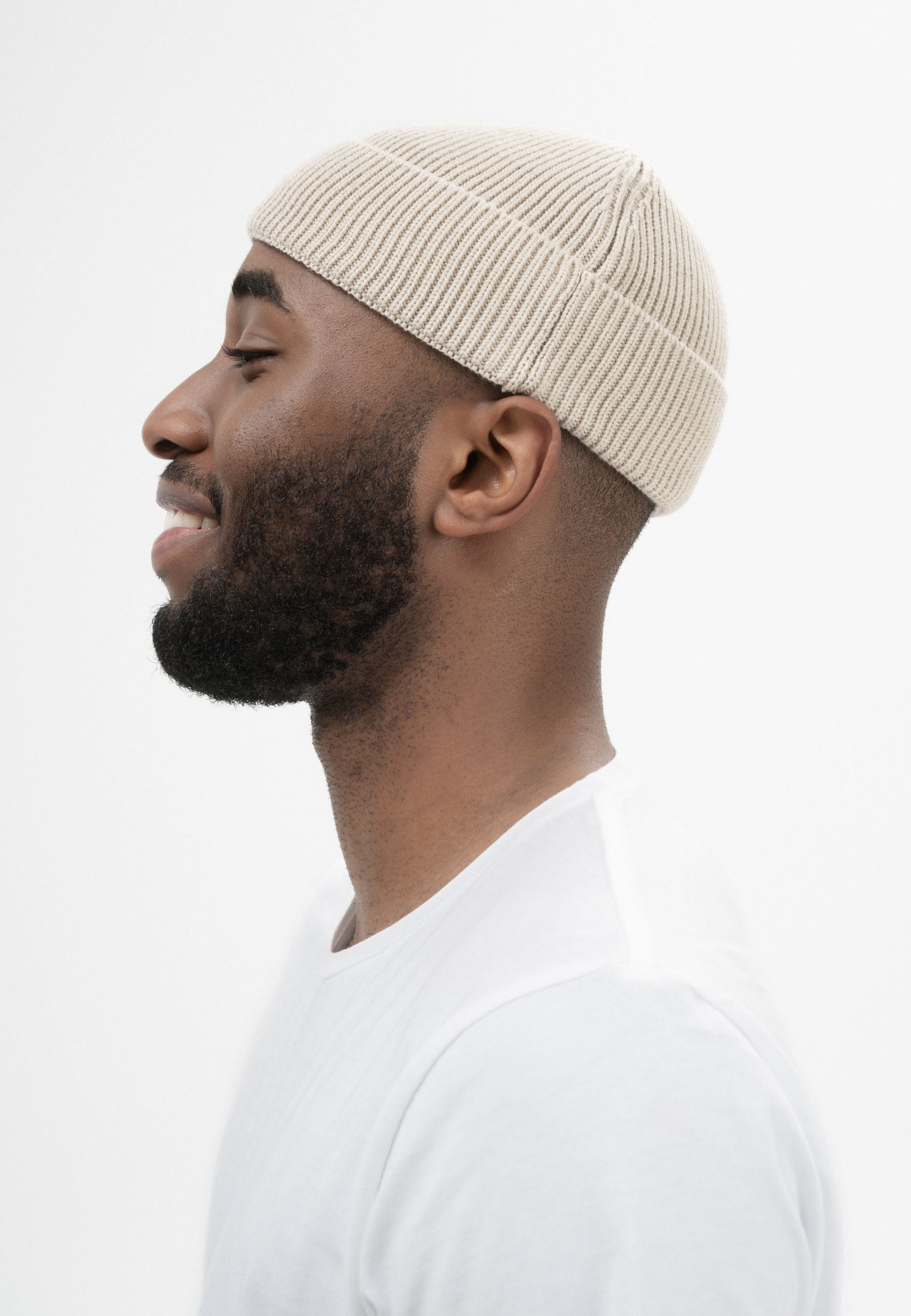 Short Rib Knit Beanie RAFI