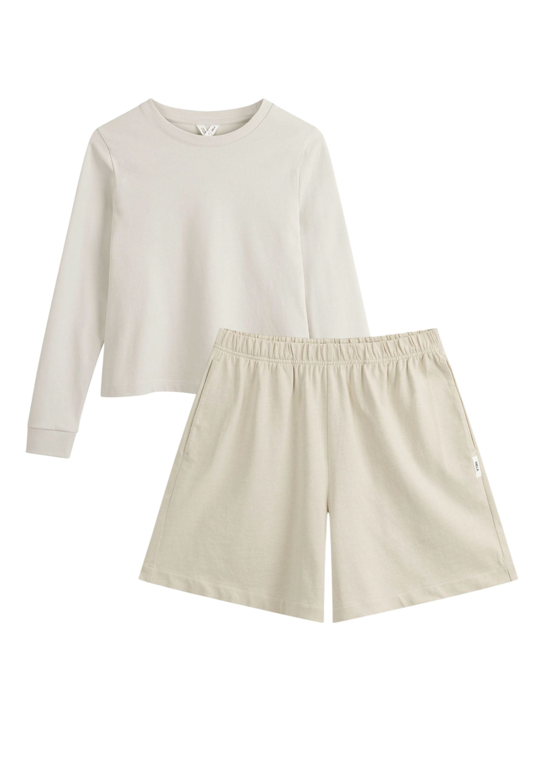 Bundle Langarmshirt AASTHA + Jersey Shorts JIVIKA