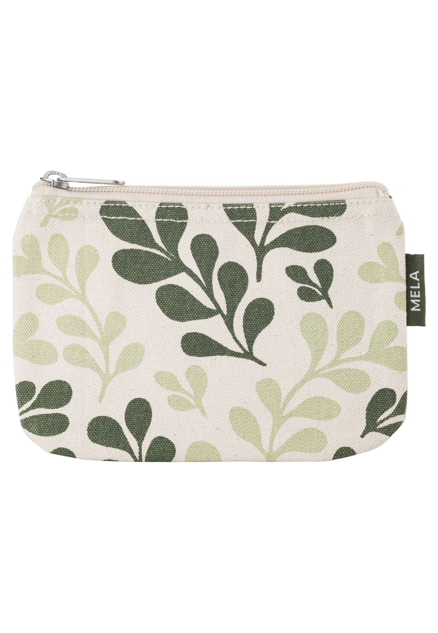 #Farbe_greige / green leaf print