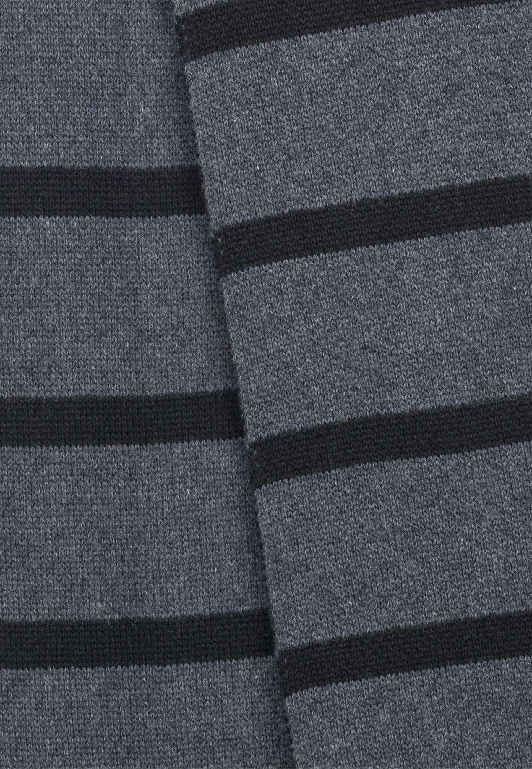 #Farbe_anthrazit melange / schwarz gestreift